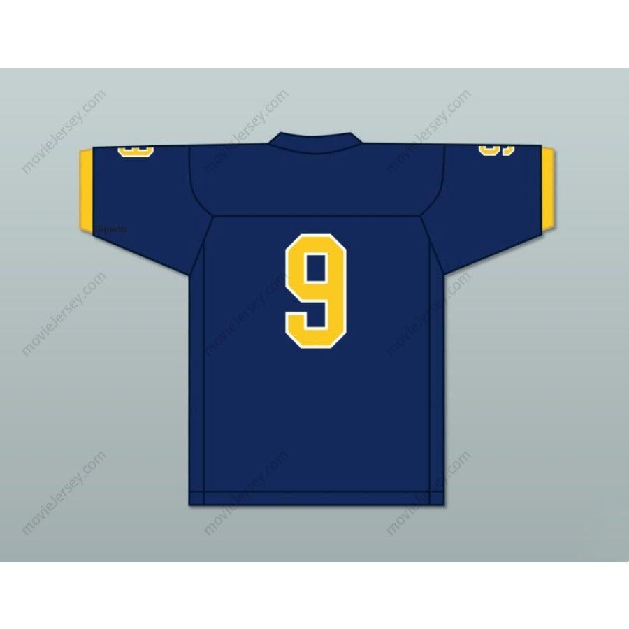 CUSTOM ANY Name Number ELIJAH MOORE 9   AQUINAS HIGH SCHOOL RAIDERS Football Jersey Top Stitched S-6XL