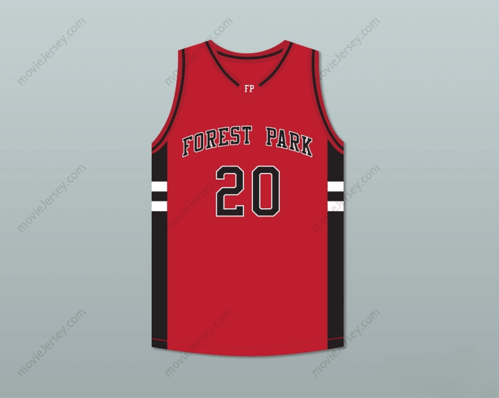 CUSTOM ANY Name Number JIMMY MCKINNEY JACOB WHITMORE 20  HIGHLANDERS BASKETBALL JERSEY STREETBALLERS Top Stitched S-6XL