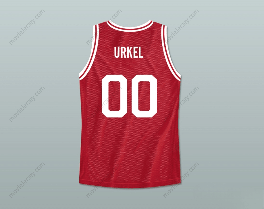 CUSTOM ANY Name Number FAMILY MATTERS STEVE URKEL 00 VANDERBILT MUSKRATS HIGH SCHOOL BASKETBALL JERSEY WITH CIRCLE PATCH 2 Top Stitched S-6XL