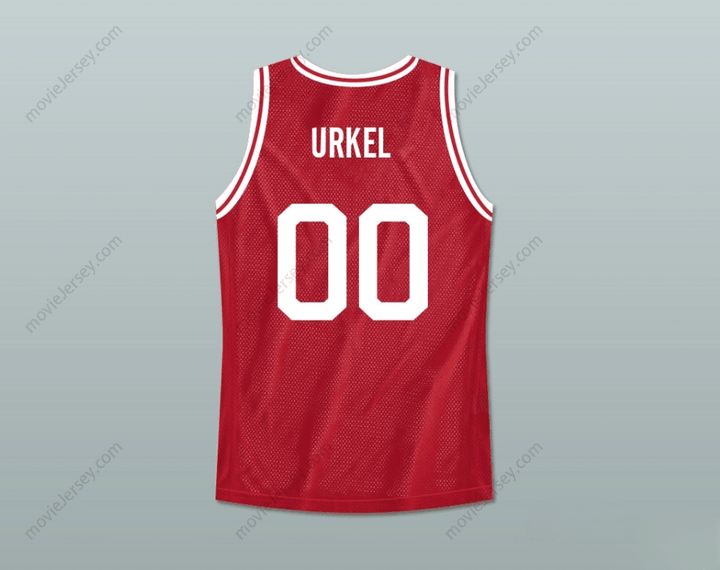 CUSTOM ANY Name Number FAMILY MATTERS STEVE URKEL 00 VANDERBILT MUSKRATS HIGH SCHOOL BASKETBALL JERSEY WITH CIRCLE PATCH 2 Top Stitched S-6XL