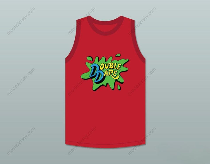 CUSTOM ANY Name Number DOUBLE DARE RED TEAM BASKETBALL JERSEY Top Stitched S-6XL
