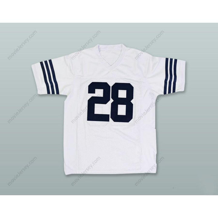 CUSTOM ANY Name Number DARRELL GREEN 28 JESSE H. JONES HIGH SCHOOL WHITE Football Jersey Top Stitched S-6XL