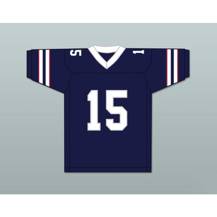 CUSTOM ANY Name Number JEFF EAST BRYCE SMITH 15 CALIFORNIA BULLS Football Jersey Top Stitched S-6XL