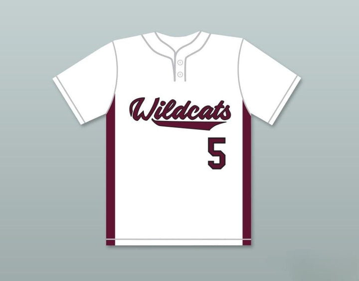 Custom Any Name Number PATRICK MAHOMES 5 WHITEHOUSE HIGH SCHOOL WILDCATS WHITE BASEBALL JERSEY 2 Top Stitched S-6XL