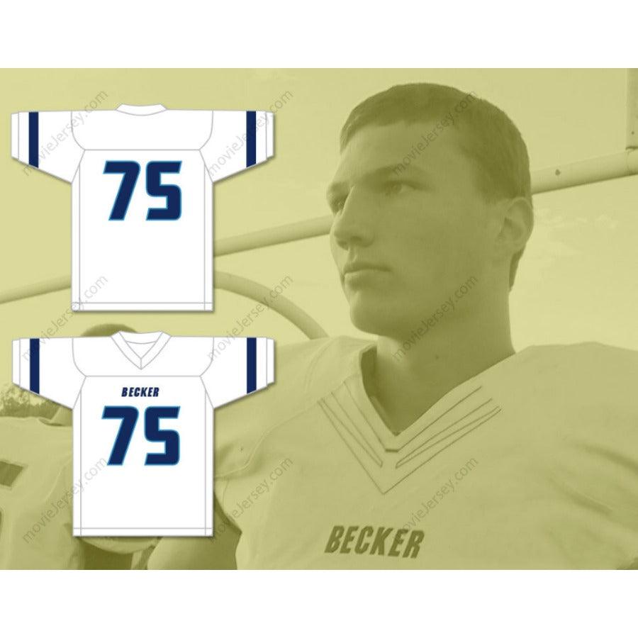 CUSTOM ANY Name Number DILLON RADUNZ 75 BECKER HIGH SCHOOL BULLDOGS Football Jersey Top Stitched S-6XL