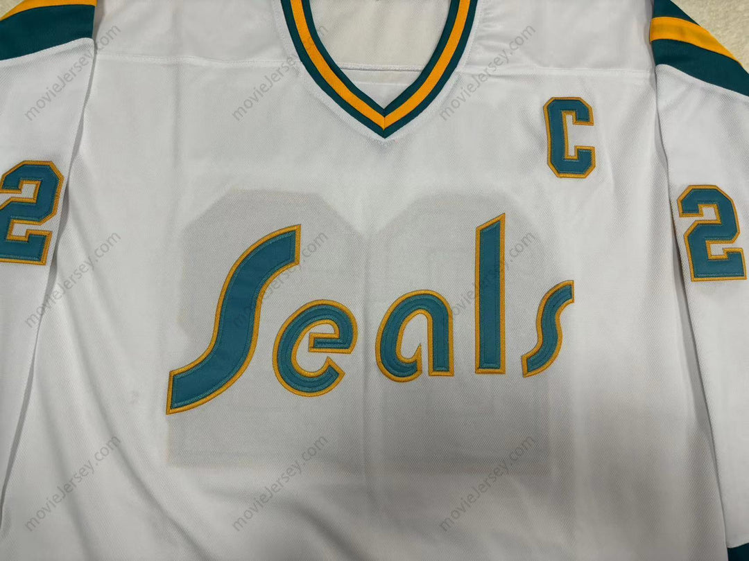 Custom Any Name Number JOEY JOHNSTON CALIFORNIA GOLDEN SEALS HOCKEY JERSEY Stitched Top Stitched S-6XL