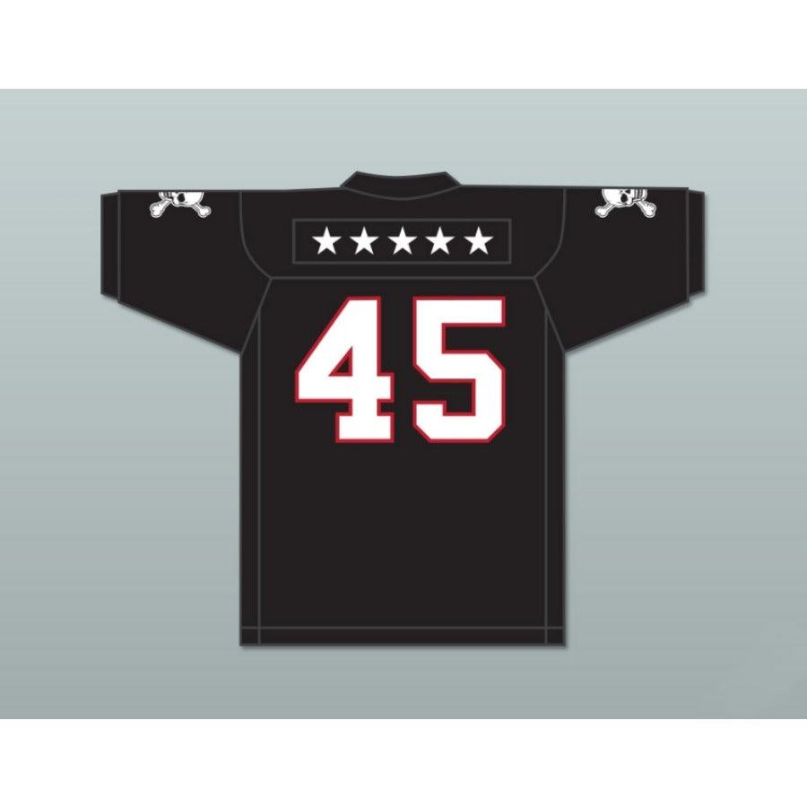 CUSTOM ANY Name Number CALEB GRANT 45 EMCC LIONS FOOTBALL JERSEY INCLUDES PATCHES Top Stitched S-6XL