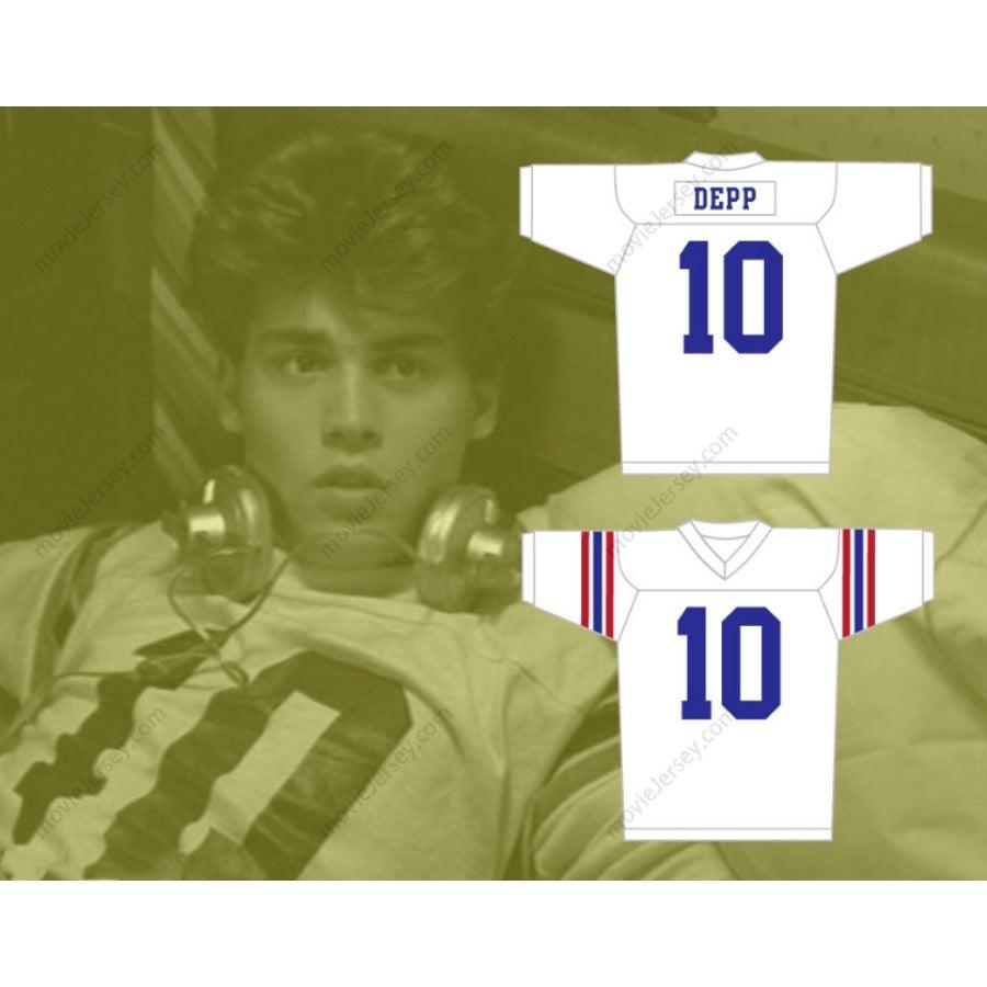 CUSTOM ANY Name Number JOHNNY DEPP GLEN LANTZ 10 Football Jersey Top Stitched S-6XL