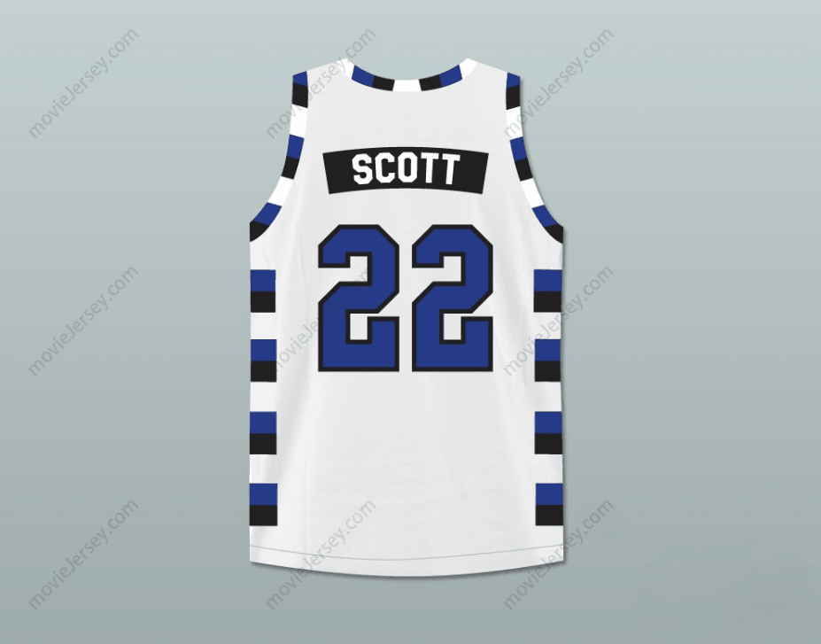 CUSTOM ANY Name Number LUCAS SCOTT 22 ONE TREE HILL RAVENS BASKETBALL JERSEY Top Stitched S-6XL