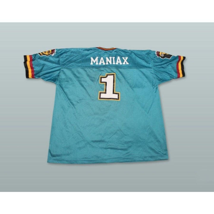 CUSTOM ANY Name Number MEMPHIS MANIAX 1 FOOTBALL JERSEY INCLUDES EMBROIDERED PATCHES Top Stitched S-6XL