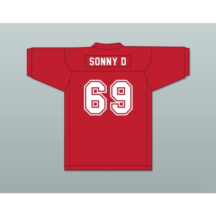 CUSTOM ANY Name Number SONNY D 69 PUTNAM BADGERS HIGH SCHOOL Football Jersey Top Stitched S-6XL