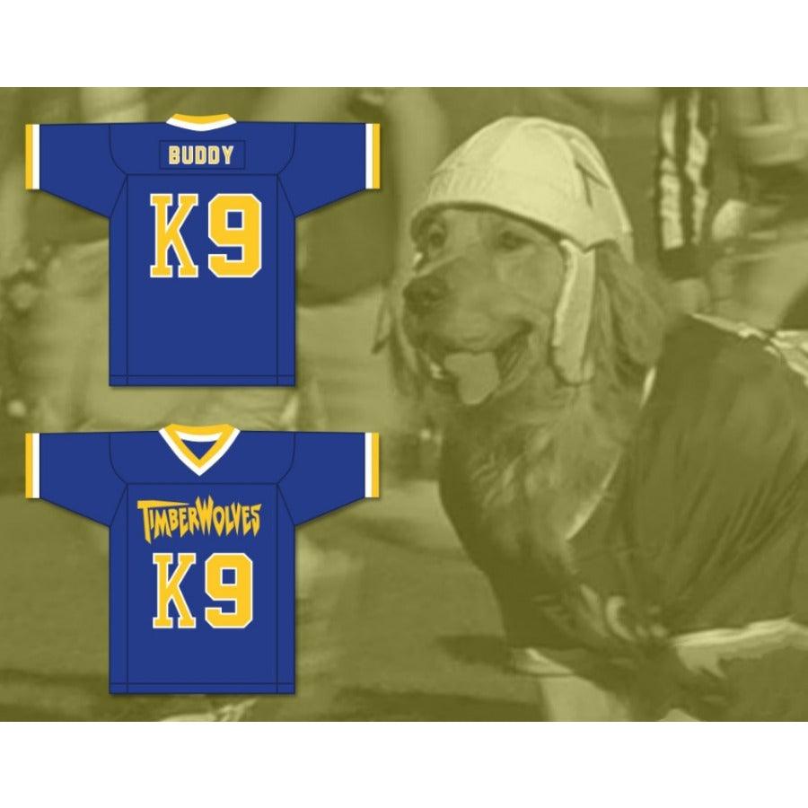 CUSTOM ANY Name Number AIR BUD BUDDY K9 FERNFIELD TIMBERWOLVES Football Jersey Top Stitched S-6XL