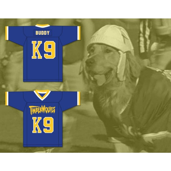 CUSTOM ANY Name Number AIR BUD BUDDY K9 FERNFIELD TIMBERWOLVES Football Jersey Top Stitched S-6XL