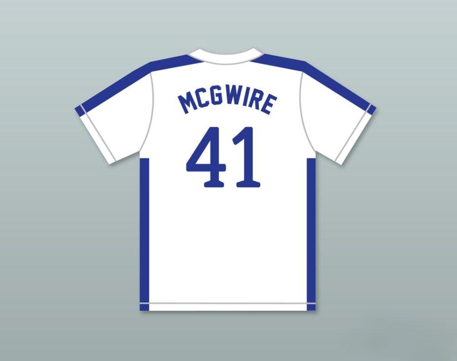 Custom Any Name Number MARK MCGWIRE 41 1984 USA TEAM WHITE BASEBALL JERSEY Top Stitched S-6XL