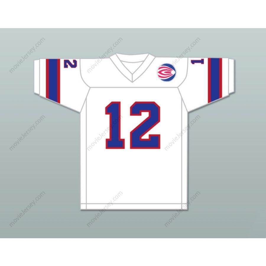 CUSTOM ANY Name Number 1974 WFL BOB DAVIS 12 FLORIDA BLAZERS ROAD Football Jersey Top Stitched S-6XL