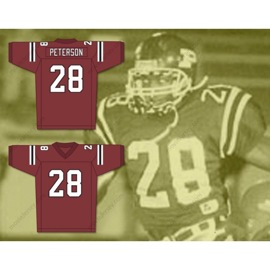 CUSTOM ANY Name Number ADRIAN PETERSON 28 PALESTINE HIGH SCHOOL WILDCATS FOOTBALL JERSEY Top Stitched S-6XL