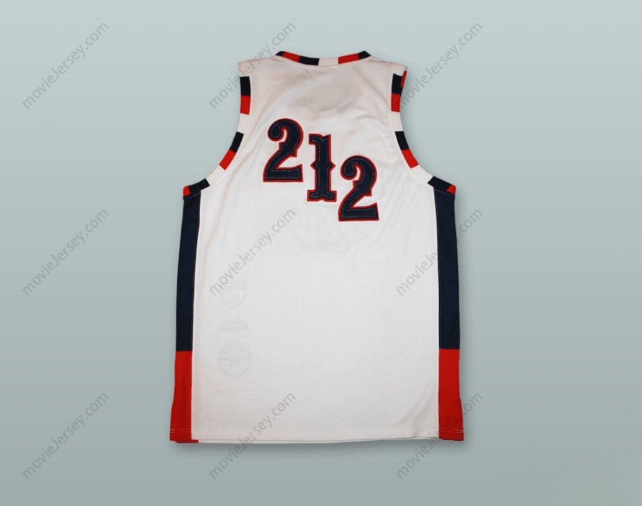 CUSTOM ANY Name Number EASTSIDE 212 WHITE BASKETBALL JERSEY STITCH SEWN Top Stitched S-6XL