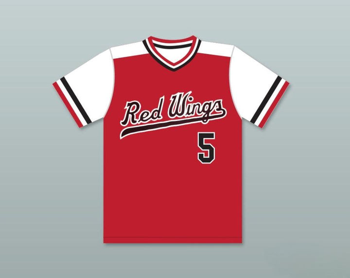 Custom Any Name Number CAL RIPKEN JR. 5  RED WINGS HOME BASEBALL JERSEY Top Stitched S-6XL