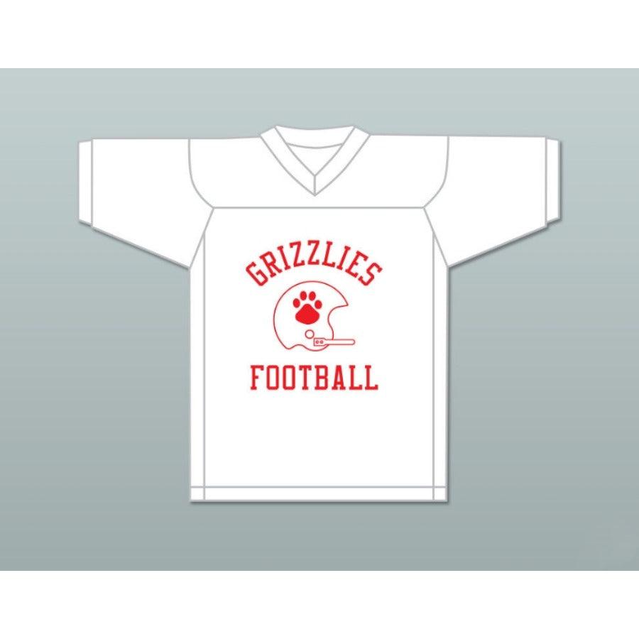 CUSTOM ANY Name Number ROGER 6 MINNVILLE HIGH SCHOOL GRIZZLIES Football Jersey Top Stitched S-6XL