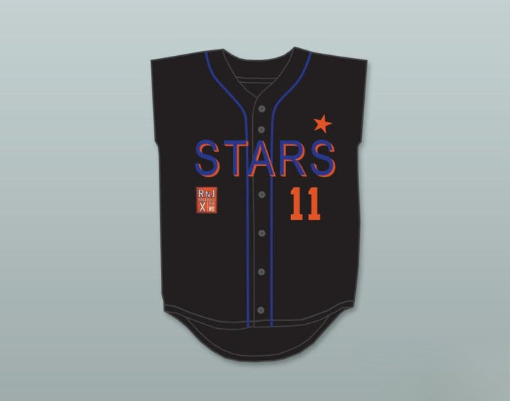 Custom Any Name Number JEREMY LONDON 11 STARS SOFTBALL JERSEY 10TH ANNUAL ROCK 'N JOCK SOFTBALL CHALLENGE 1999 Top Stitched S-6XL
