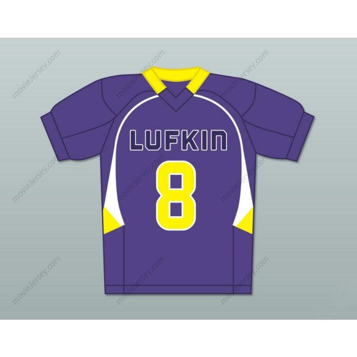 CUSTOM ANY Name Number DEZ BRYANT 8 LUFKIN HIGH SCHOOL PANTHERS AWAY FOOTBALL JERSEY Top Stitched S-6XL
