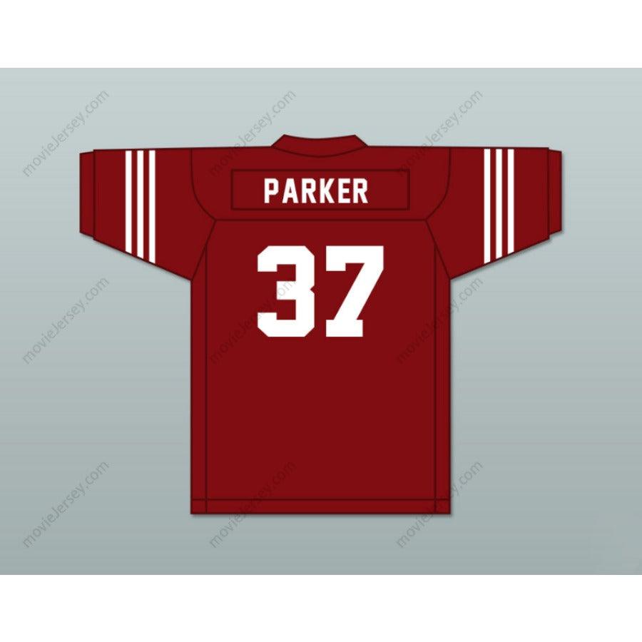 CUSTOM ANY Name Number JIM PARKER 37 SCOTT HIGH SCHOOL BULLDOGS MAROON FOOTBALL JERSEY Top Stitched S-6XL