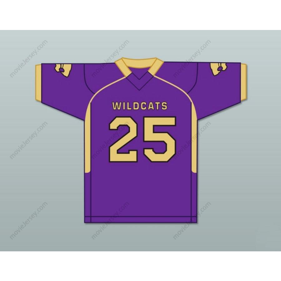CUSTOM ANY Name Number HASSAN HASKINS 25 EUREKA HIGH SCHOOL WILDCATS Football Jersey Top Stitched S-6XL