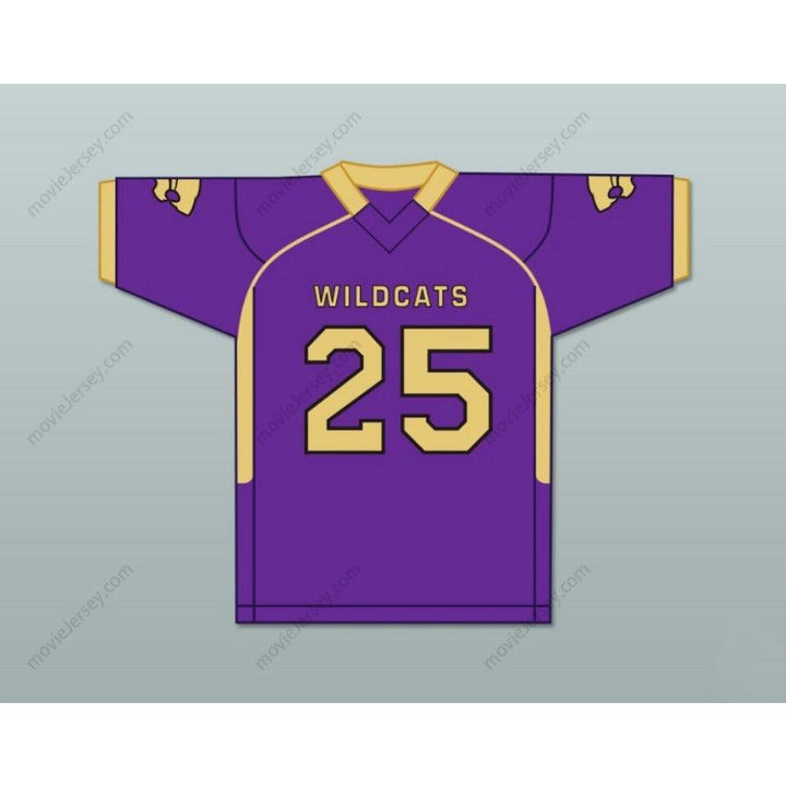 CUSTOM ANY Name Number HASSAN HASKINS 25 EUREKA HIGH SCHOOL WILDCATS Football Jersey Top Stitched S-6XL