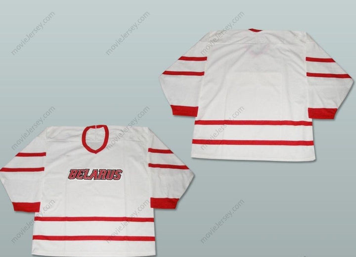 Custom Any Name Number Belarus National Team Hockey Jersey New Stitched Top Stitched S-6XL