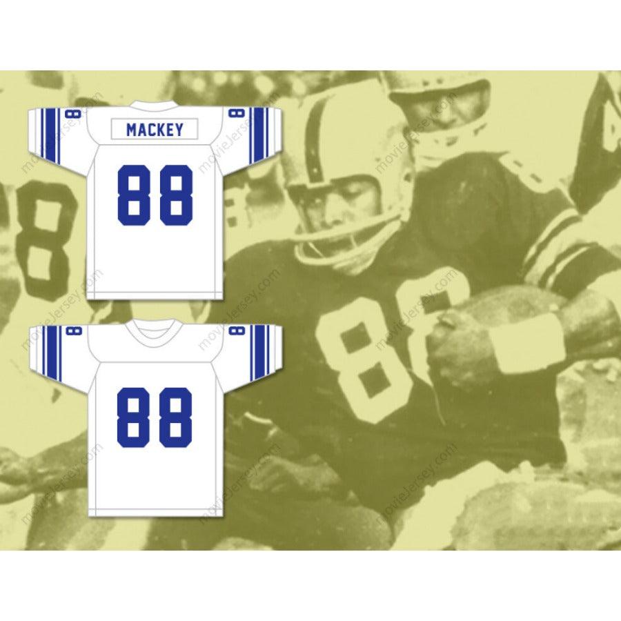 CUSTOM ANY Name Number JOHN MACKEY 88 HEMPSTEAD HIGH SCHOOL TIGERS Football Jersey Top Stitched S-6XL