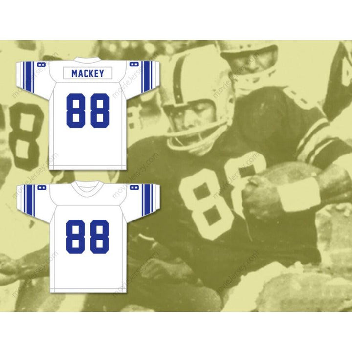 CUSTOM ANY Name Number JOHN MACKEY 88 HEMPSTEAD HIGH SCHOOL TIGERS Football Jersey Top Stitched S-6XL