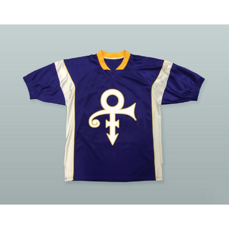 CUSTOM ANY Name Number PRINCE TRIBUTE MINNESOTA PURPLE RETRO Football Jersey Top Stitched S-6XL