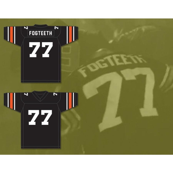 CUSTOM ANY Name Number ORC FOGTEETH 77 BLACK Football Jersey Top Stitched S-6XL