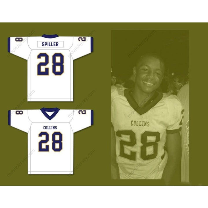 CUSTOM ANY Name Number ISAIAH SPILLER 28 KLEIN COLLINS HIGH SCHOOL TIGERS Football Jersey Top Stitched S-6XL