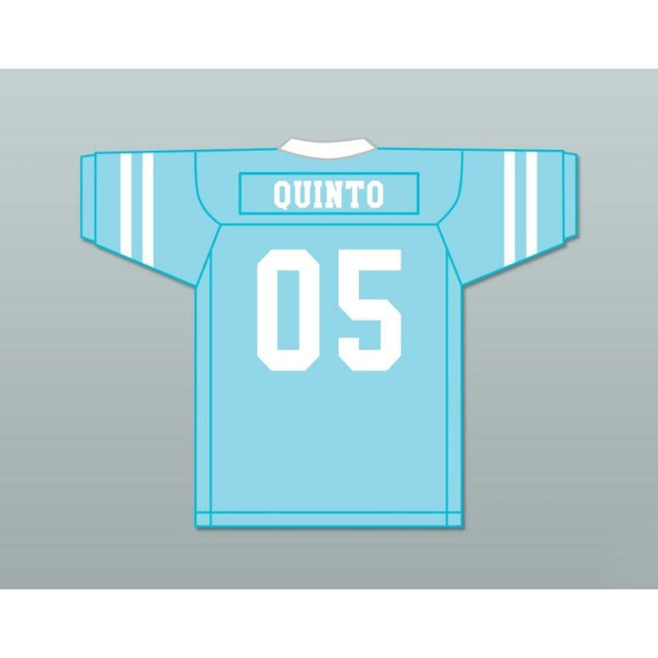 CUSTOM ANY Name Number QUINTO 05 SANTA MARTHA PERROS LIGHT Football Jersey Top Stitched S-6XL