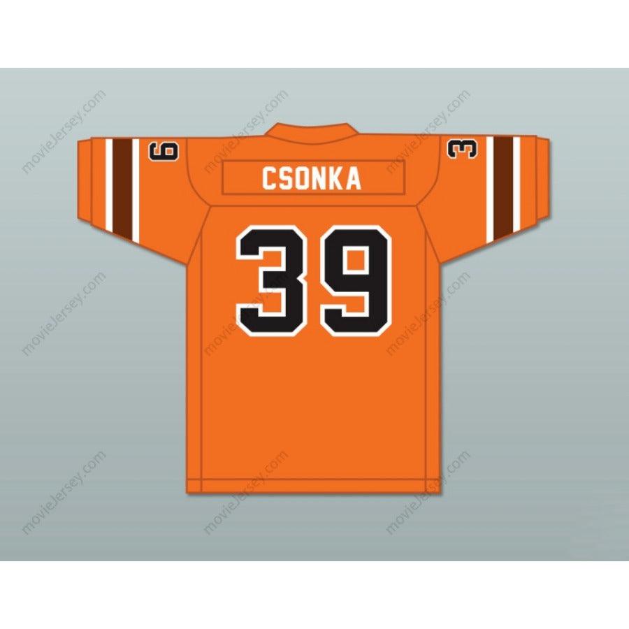 CUSTOM ANY Name Number 1974-75 WFL LARRY CSONKA 39 MEMPHIS GRIZZLIES ROAD Football Jersey Top Stitched S-6XL
