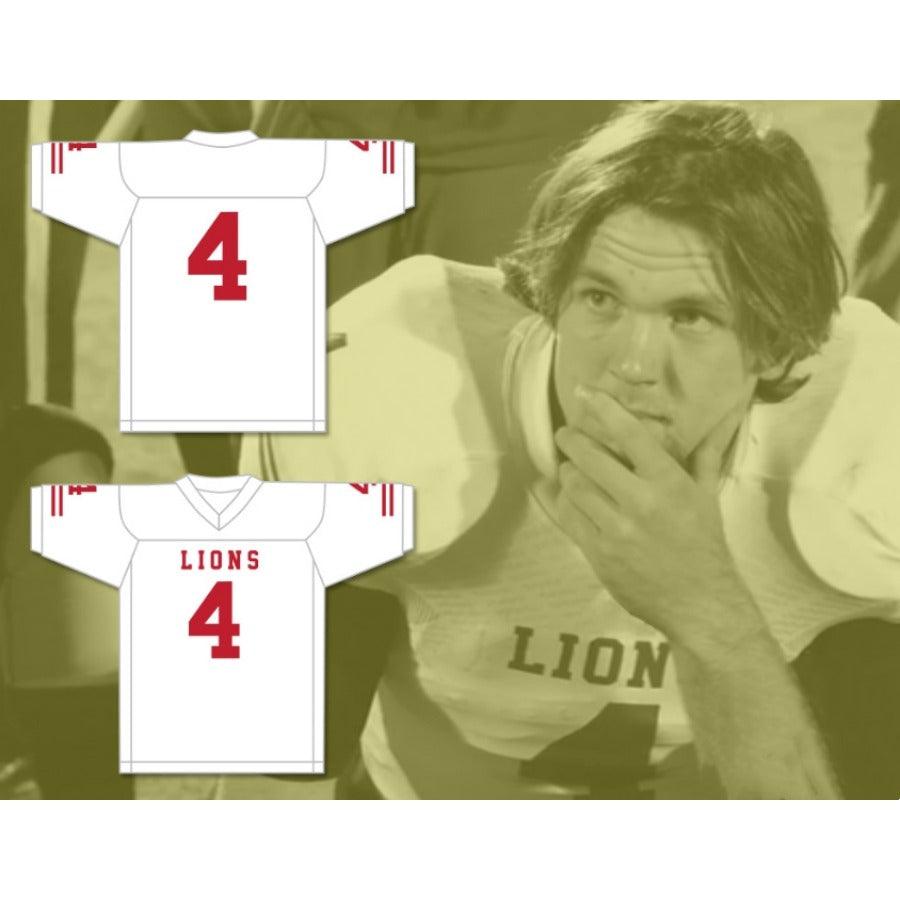 CUSTOM ANY Name Number WYATT ROBERTS 4 EMCC LIONS ALTERNATE Football Jersey Top Stitched S-6XL