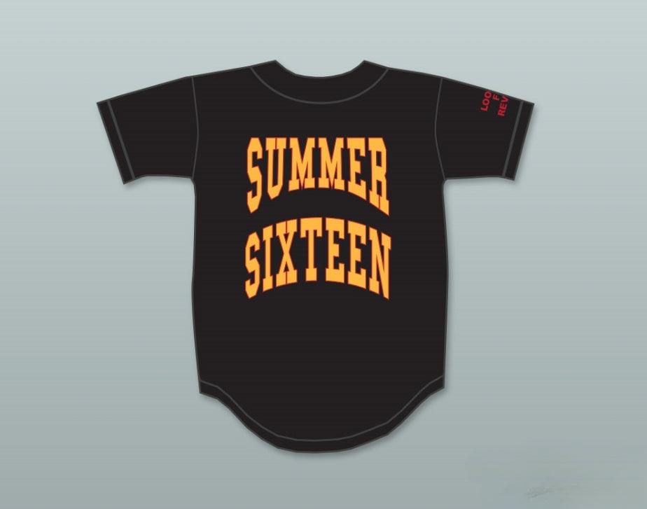 Custom Any Name Number DRAKE SUMMER SIXTEEN REVENGE LOOKING FOR REVENGE BASEBALL JERSEY Top Stitched S-6XL