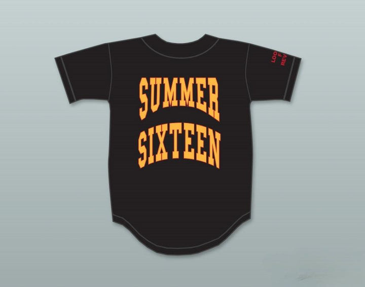 Custom Any Name Number DRAKE SUMMER SIXTEEN REVENGE LOOKING FOR REVENGE BASEBALL JERSEY Top Stitched S-6XL