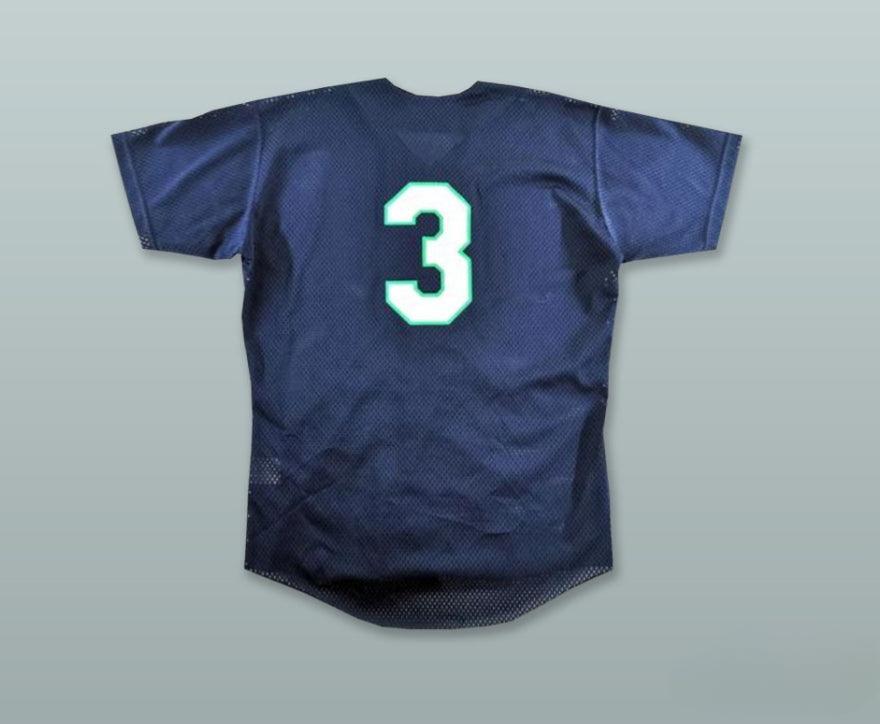Custom Any Name Number TECHNO QUARTZ 3 NAVY BLUE BUTTON DOWN BASEBALL JERSEY Top Stitched S-6XL