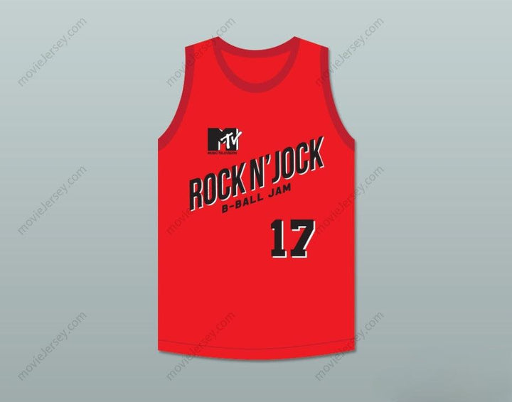 CUSTOM ANY Name Number CHRIS MULLIN 17 BRICKLAYERS BASKETBALL JERSEY SECOND ANNUAL ROCK N' JOCK B-BALL JAM 1992 Top Stitched S-6XL