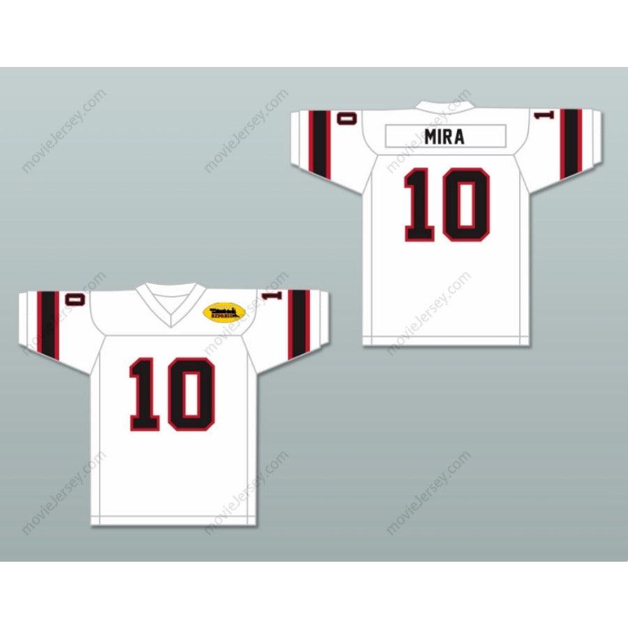 CUSTOM ANY Name Number 1975 WFL GEORGE MIRA 10 JACKSONVILLE EXPRESS ROAD Football Jersey Top Stitched S-6XL