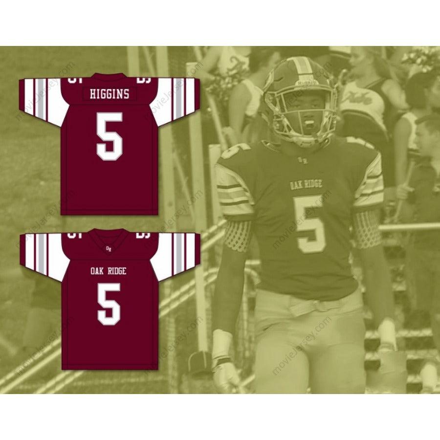 CUSTOM ANY Name Number TEE HIGGINS 5 OAK RIDGE HIGH SCHOOL WILDCATS Football Jersey Top Stitched S-6XL