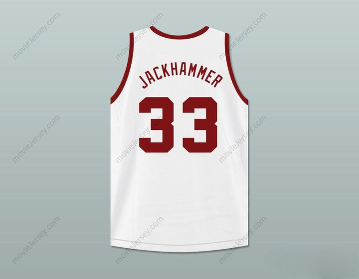 CUSTOM ANY Name Number JACKHAMMER WASHINGTON 33  PYTHONS BASKETBALL JERSEY THE FISH THAT SAVED  Top Stitched S-6XL