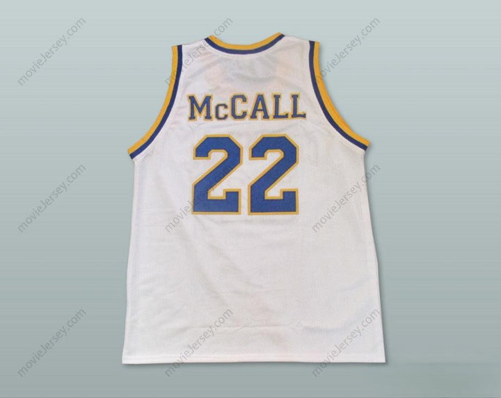 CUSTOM ANY Name Number OMAR EPPS QUINCY MCCALL 22 CRENSHAW HIGH SCHOOL WHITE BASKETBALL JERSEY LOVE AND BASKETBALL Top Stitched S-6XL