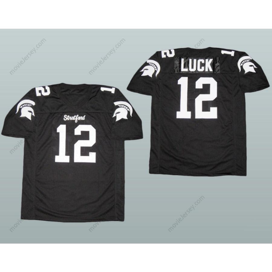 CUSTOM ANY Name Number ANDREW LUCK 12 STRATFORD HIGH SCHOOL FOOTBALL JERSEY Top Stitched S-6XL