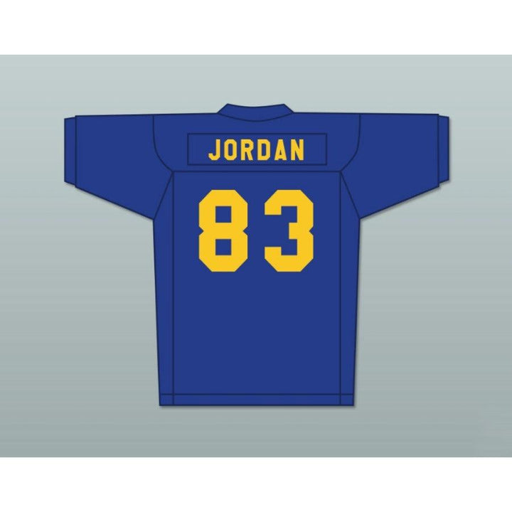 CUSTOM ANY Name Number BUCCANEERS BLUE MICHAEL JORDAN 83 Football Jersey Top Stitched S-6XL