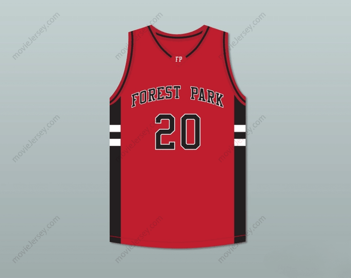 CUSTOM ANY Name Number JACOB WHITMORE 20  HIGHLANDERS BASKETBALL JERSEY STREETBALLERS Top Stitched S-6XL