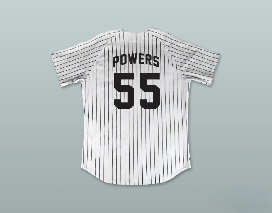 Custom Any Name Number KENNY POWERS 55 BASEBALL JERSEY EASTBOUND & DOWN Top Stitched S-6XL
