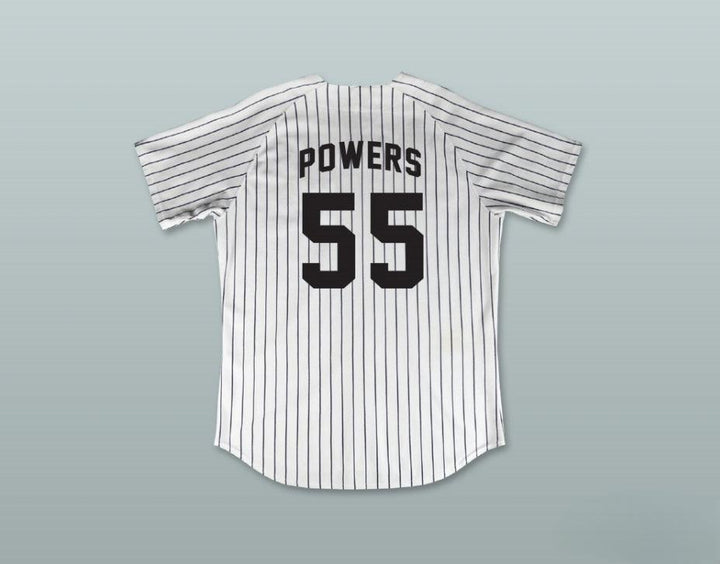 Custom Any Name Number KENNY POWERS 55 BASEBALL JERSEY EASTBOUND & DOWN Top Stitched S-6XL